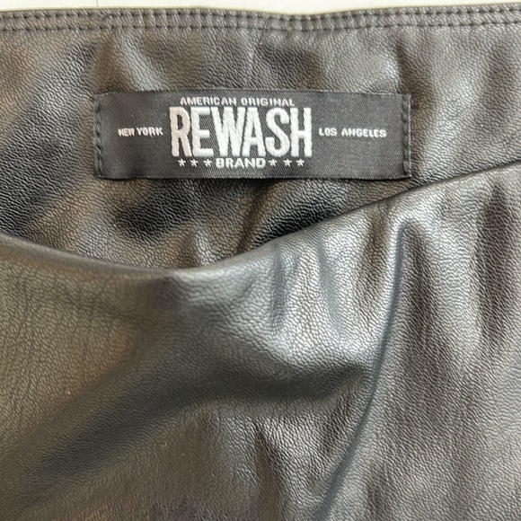 REWASH faux leather leggings, brand new with tags - Picture 3 of 6
